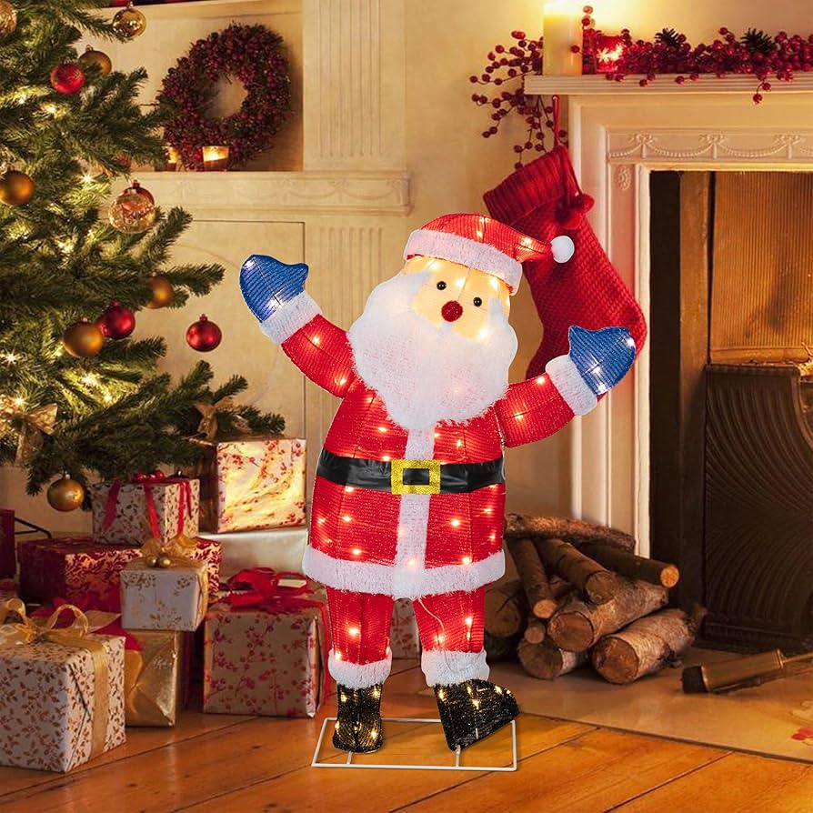 Santa Claus ランプ Xmas ライト christmas 置物 レア Santa Claus ランプ Xmas ライト christmas 置物 レア